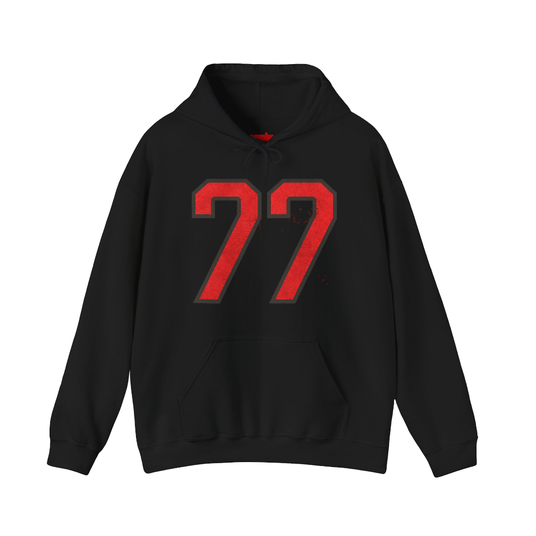 Sombr Tour Merch - I Barely Know Her 77 Black Hoodie