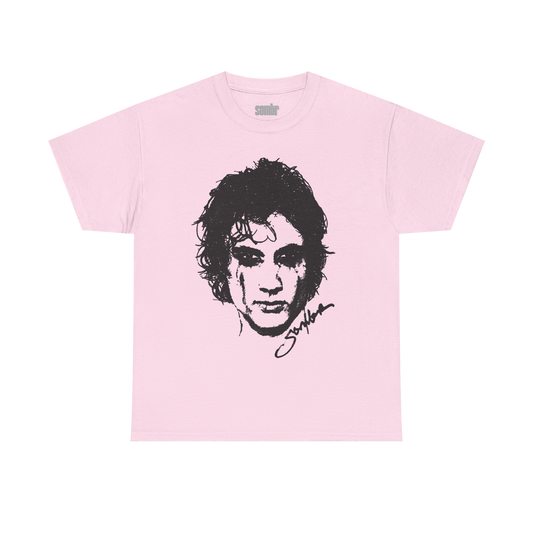 Sombr Tour Merch – Pink Portrait Tee