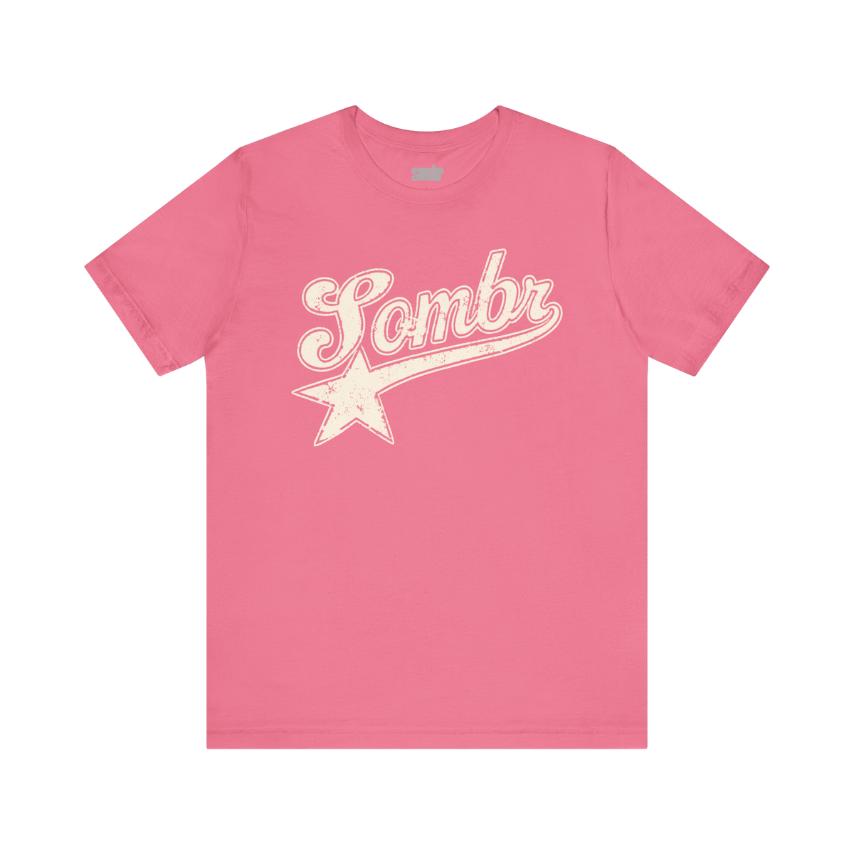 Sombr Tour Merch – Star 77 Pink Tee