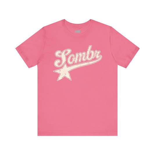 Sombr Tour Merch – Star 77 Pink Tee