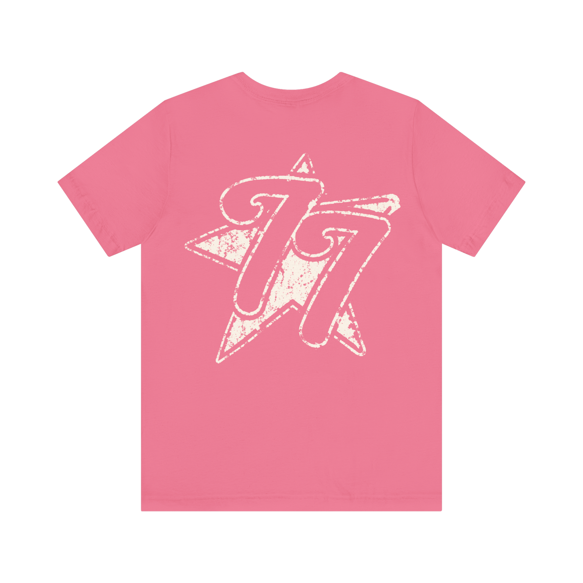 Sombr Tour Merch – Star 77 Pink Tee