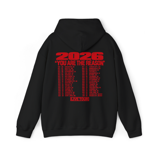 Sombr Tour Merch – You Are The Reason Tour Dates Hoodie