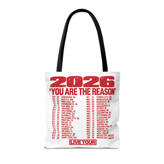 Sombr Tour Merch - You Are The Reason Exclusive Tour Tote